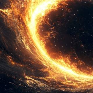 Blackhole iPhone wallpaper