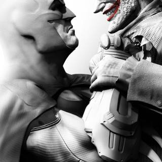 Batman and Joker phone wallpaper
