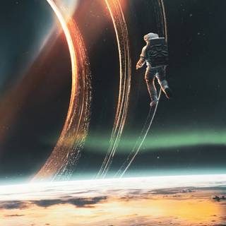 Blackhole iPhone wallpaper