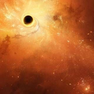 Blackhole iPhone wallpaper