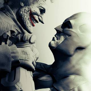 Batman and Joker phone wallpaper