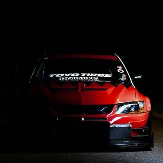 Mitsubishi Lancer Evo phone wallpaper