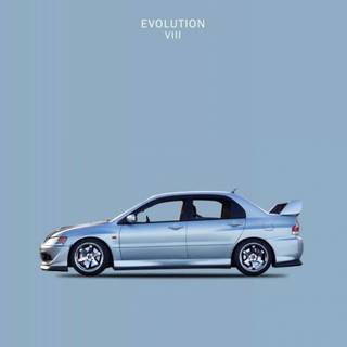 Mitsubishi Lancer Evo phone wallpaper