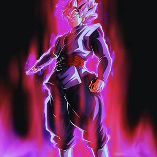 Goku dark phone wallpaper