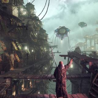 Dystopia phone wallpaper