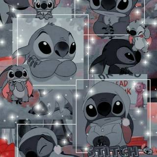 Cute iPhone Stitch wallpaper