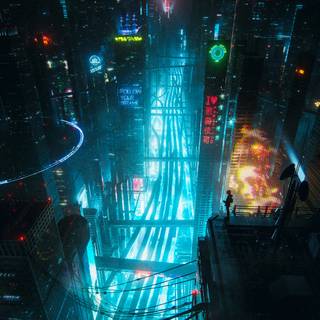 Dystopia phone wallpaper