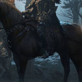 Fantasy forest phone wallpaper