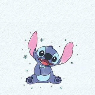 Cute iPhone Stitch wallpaper
