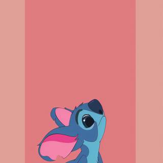Cute iPhone Stitch wallpaper