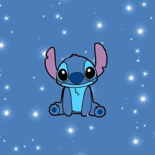 Cute iPhone Stitch wallpaper