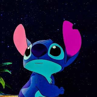 Cute iPhone Stitch wallpaper