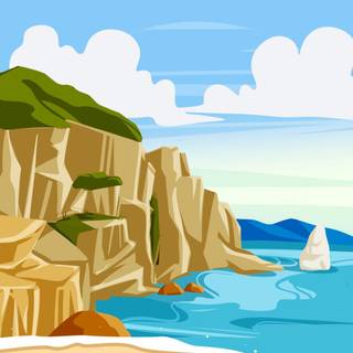 Phone illustration wallpaper