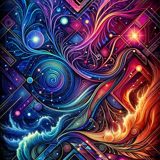 Phone illustration wallpaper