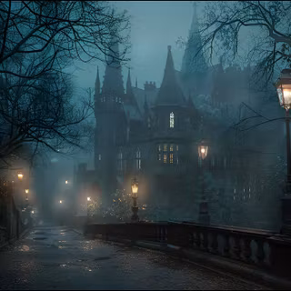 Dark academia desktop HD wallpaper