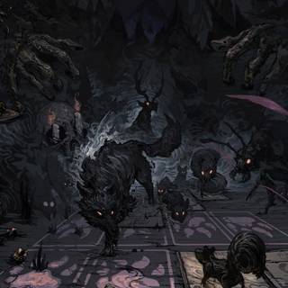 Phone illustration wallpaper