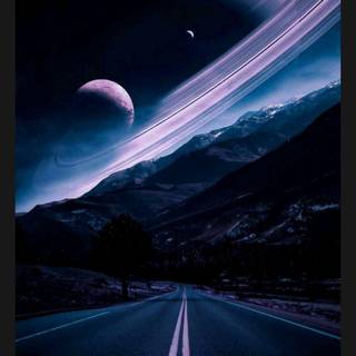 iPhone 13 Pro space wallpaper