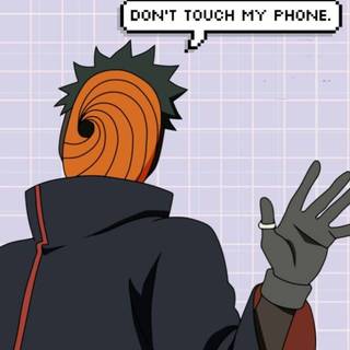 Obito and Rin phone wallpaper