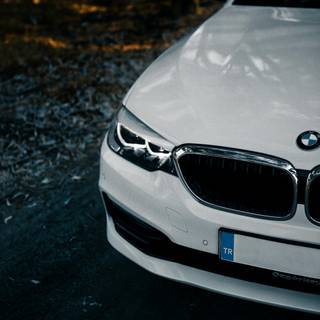 BMW headlight phone wallpaper