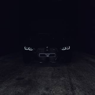 BMW headlight phone wallpaper