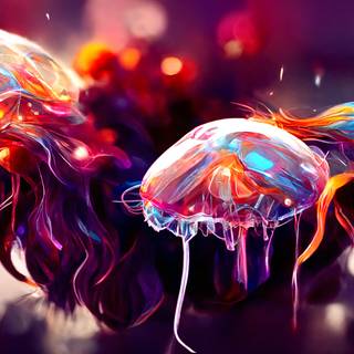 Jelly art wallpaper