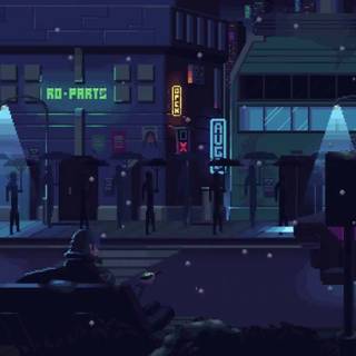 PC lofi wallpaper