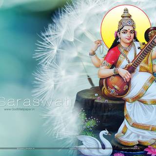 Saraswati PC wallpaper
