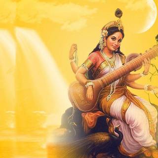 Saraswati PC wallpaper