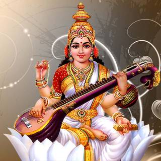 Saraswati PC wallpaper