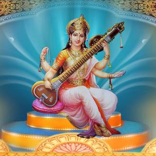 Saraswati PC wallpaper