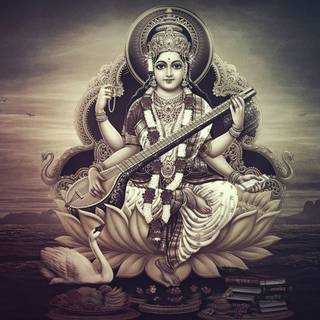 Saraswati PC wallpaper