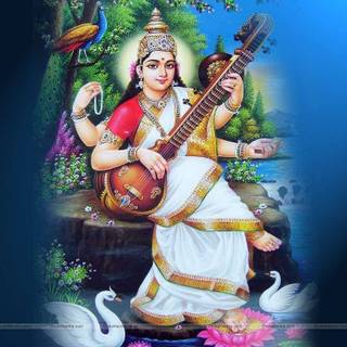 Saraswati PC wallpaper