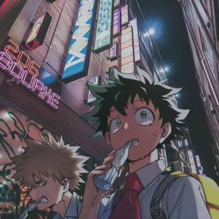 MHA aesthetic PFPs wallpaper