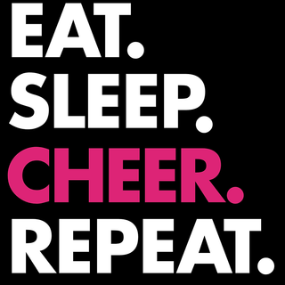 Eat Sleep Cheer wallpaper