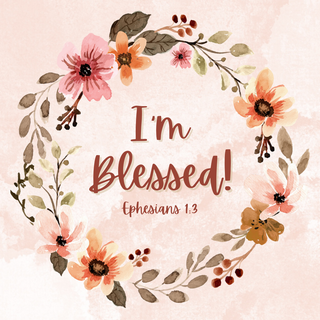 I Am Blessed iPhone wallpaper