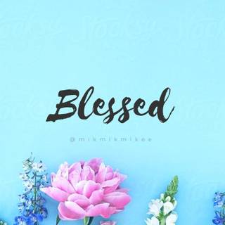 I Am Blessed iPhone wallpaper