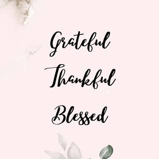 I Am Blessed iPhone wallpaper