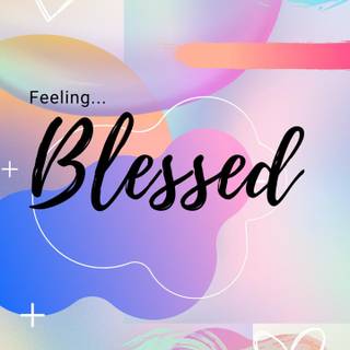 I Am Blessed iPhone wallpaper