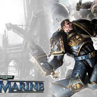 Space Marine desktop wallpaper