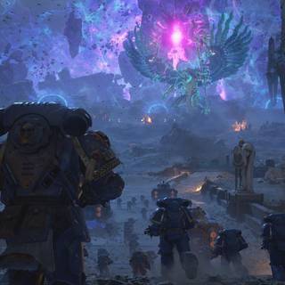 Space Marine desktop wallpaper