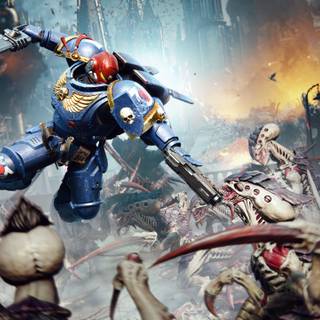 Space Marine desktop wallpaper