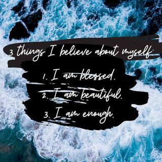 I Am Blessed iPhone wallpaper