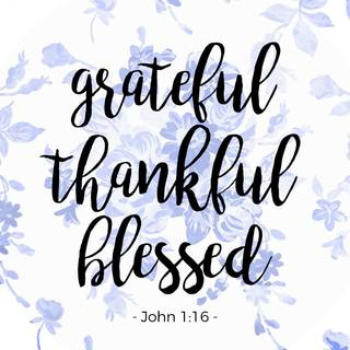 I Am Blessed iPhone wallpaper