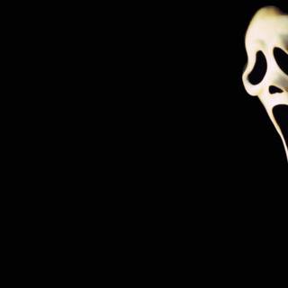 Aesthetic Ghostface desktop wallpaper