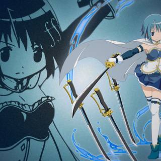 Sayaka desktop wallpaper