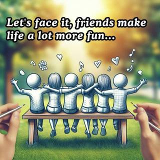 Friendship sad wallpaper