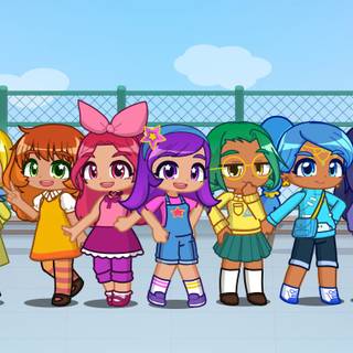 Rainbow Bubblegem wallpaper