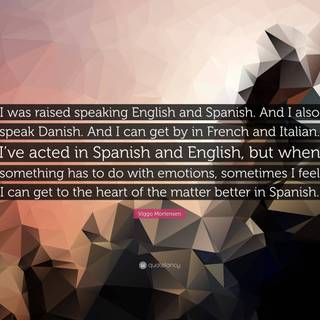English or Spanish wallpaper