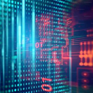 LED screen wallpaper