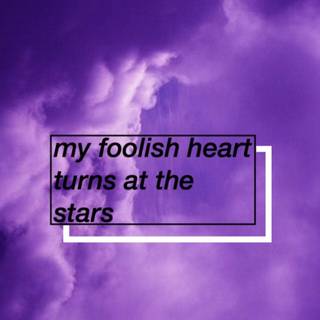 Sad quote purple wallpaper